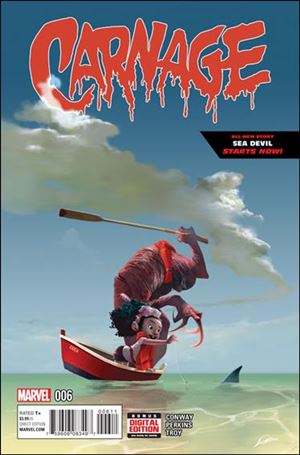 Carnage (2016) issue 6 Alexander Lozano Cover