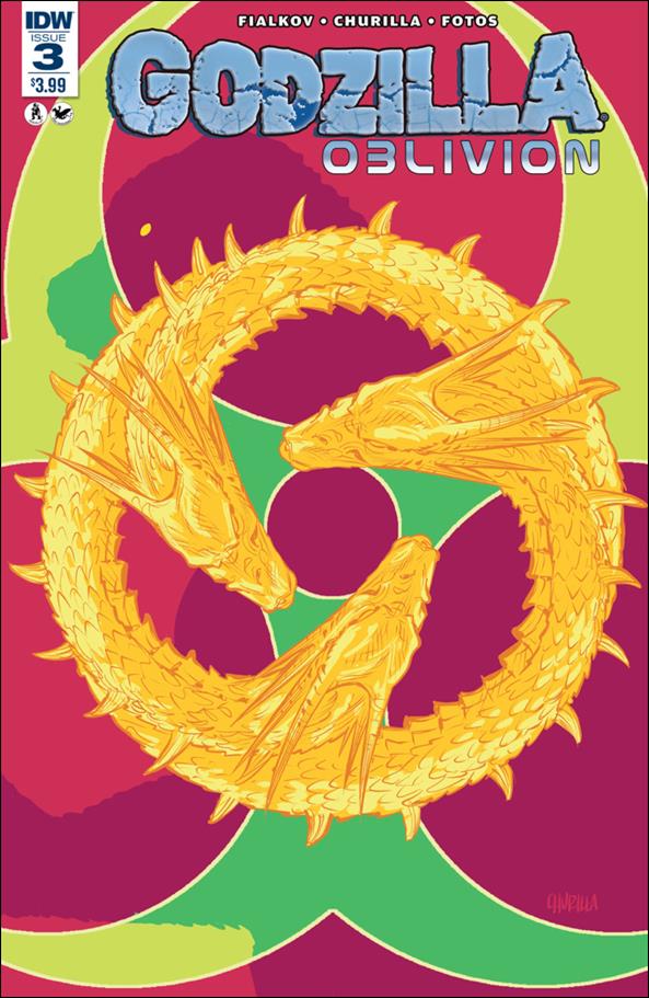Godzilla: Oblivion issue 3 Brian Churilla Cover
