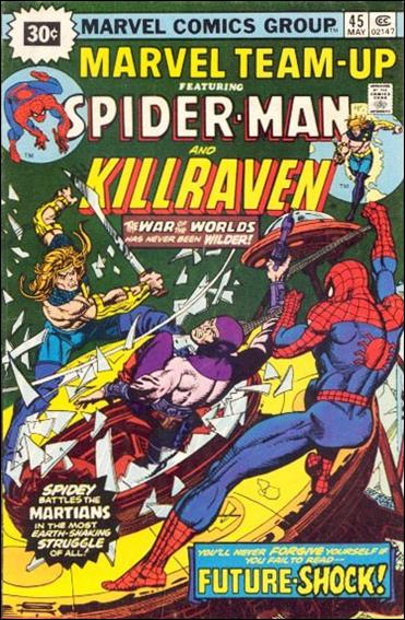 Marvel Team-Up (1972) issue 45-B 30 Cent Price Cover