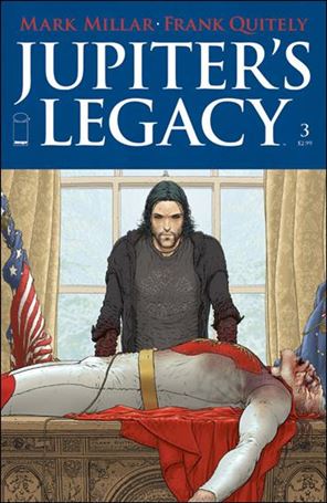 Jupiter's Legacy issue 3 Frank Quitely Cover