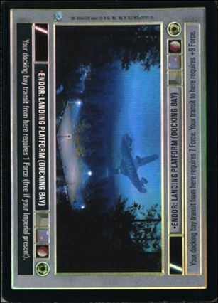 Star Wars: Endor Limited (Foil Subset) card 6 Endor: Landing Platform (Docking Bay)