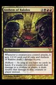 Magic the Gathering: Dissension (Base Set) card 102 Anthem of Rakdos