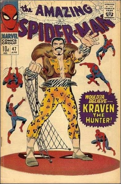 Amazing Spider-Man (1963) issue 47-B UK Price Cover