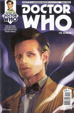 Doctor Who: The Eleventh Doctor Year Three issue 2 Claudia Caranfa Cover