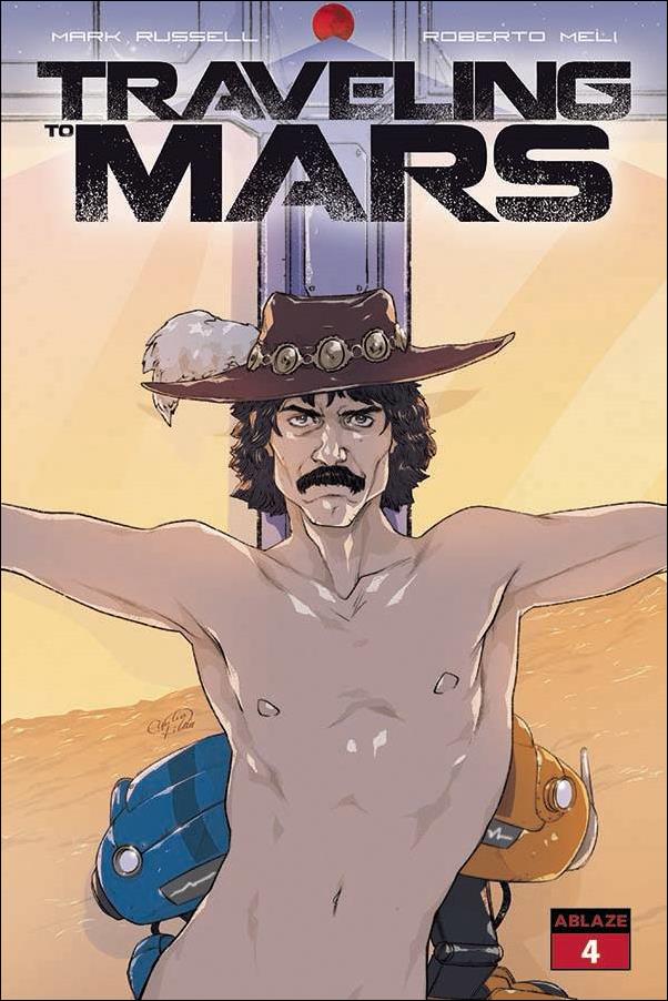 Traveling to Mars issue 4-B Emilio Pilliu Cover