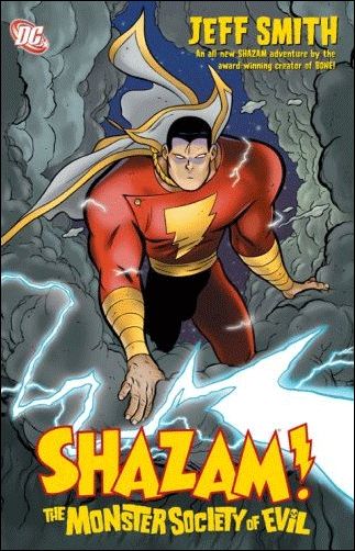 Shazam! The Monster Society of Evil issue nn Dust Jacket