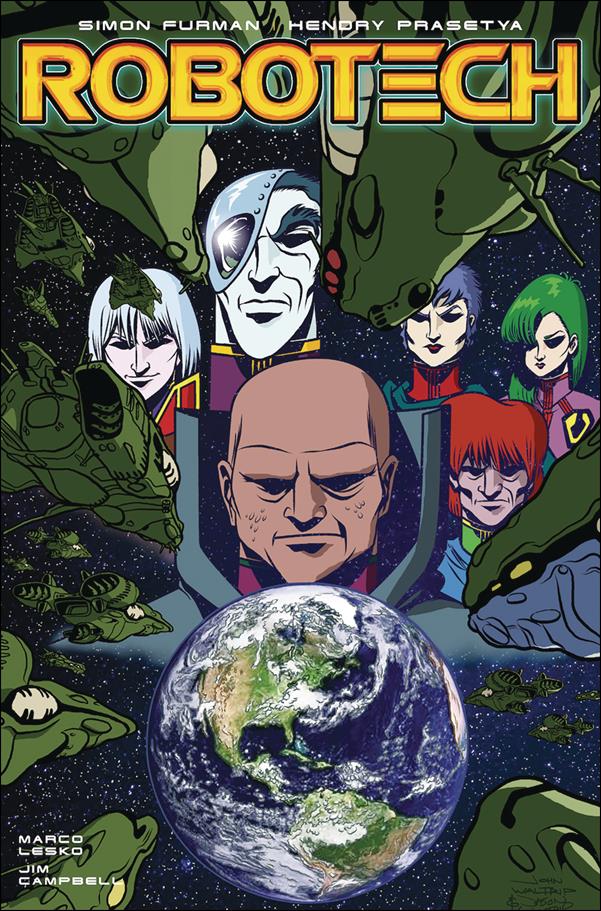 Robotech (2017) issue 20-C Waltrip Bros Cover