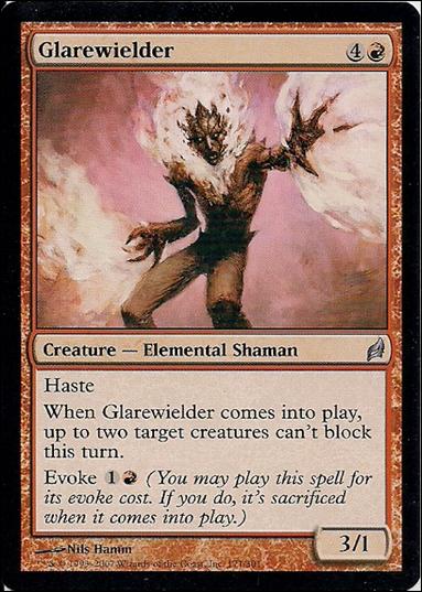 Magic the Gathering: Lorwyn (Base Set) card 171 Glarewielder