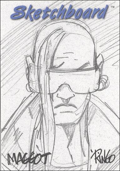 Marvel Creators Collection '98 (Sketchboard Subset) card 14-D Maggot (White)