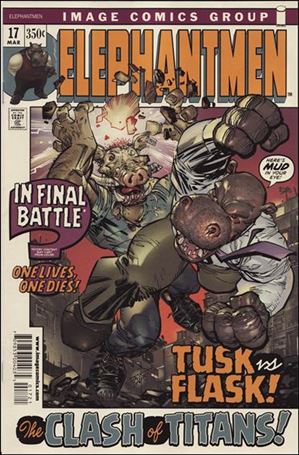 Elephantmen issue 17-B Erik Larsen Cover