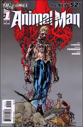 Animal Man (2011) issue 1-C Grey Cover (3rd Printing)