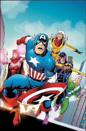 Old Man Hawkeye issue 1-C Barry Kitson Avengers Cover