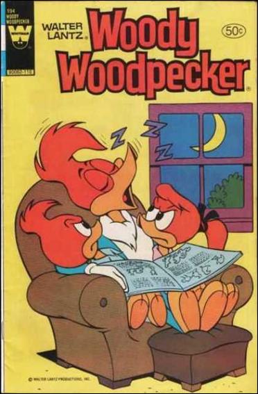 Walter Lantz Woody Woodpecker  194-A by Dell