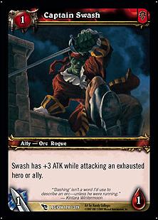 World of Warcraft: March of the Legion (Base Set) card 179 Captain Swash