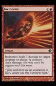 Magic the Gathering: Duel Decks: Jace vs. Chandra (Base Set) card 51 Incinerate