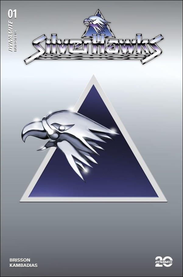 Silverhawks (2025) issue 1-I SilverHawks Symbol Silver Foil Cover