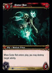 World of Warcraft: Through the Dark Portal (Base Set) card 233 Sister Rot
