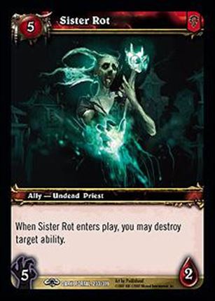 World of Warcraft: Through the Dark Portal (Base Set) card 233 Sister Rot