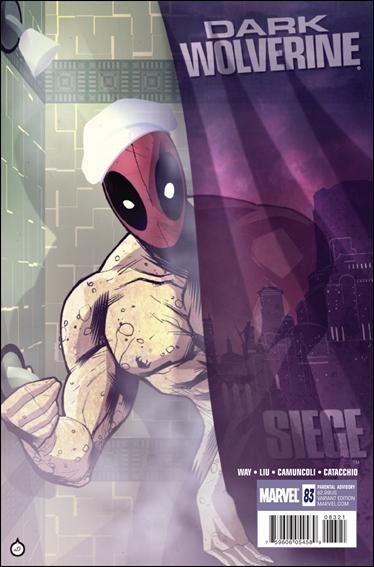 Dark Wolverine issue 83-B Juan Doe 1:15 "Deadpool" Cover