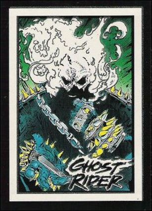 Ghost Rider II (Glow-in-the-Dark Subset)  card G6 The Flames
