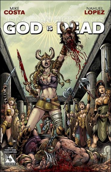 God is Dead issue 39-E Jose Luis Enchanting Cover