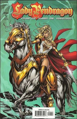 Lady Pendragon (1998) issue 1-C Remastered Edition Andy Park Cover