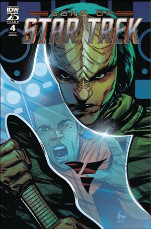 Star Trek: Sons of Star Trek issue 4-B Ángel Hernández Cover