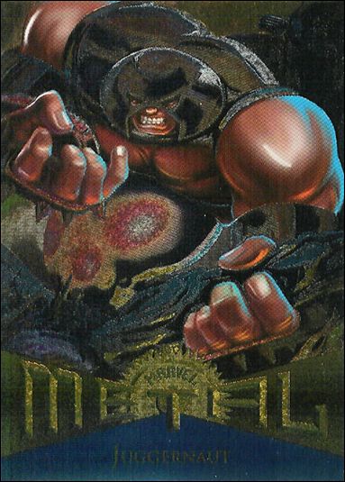 Marvel Metal (Base Set) card 99 Juggernaut