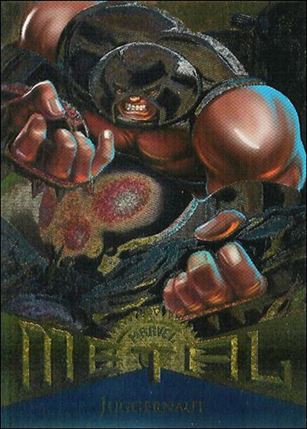 Marvel Metal (Base Set) card 99 Juggernaut