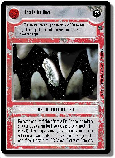 Star Wars: Dagobah Limited (Base Set) card 155 This Is No Cave