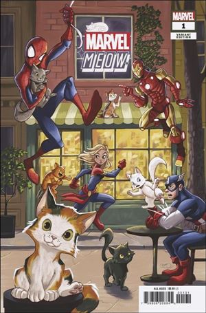 Marvel Meow issue 1-C Chrissie Zullo Cover