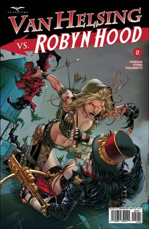 Van Helsing vs Robyn Hood issue 2-B Harvey Tolibao Cover
