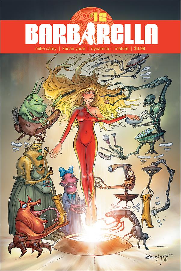 Barbarella (2017) issue 12-E Kenan Yarar Subscription Cover