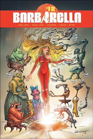 Barbarella (2017) issue 12-E Kenan Yarar Subscription Cover