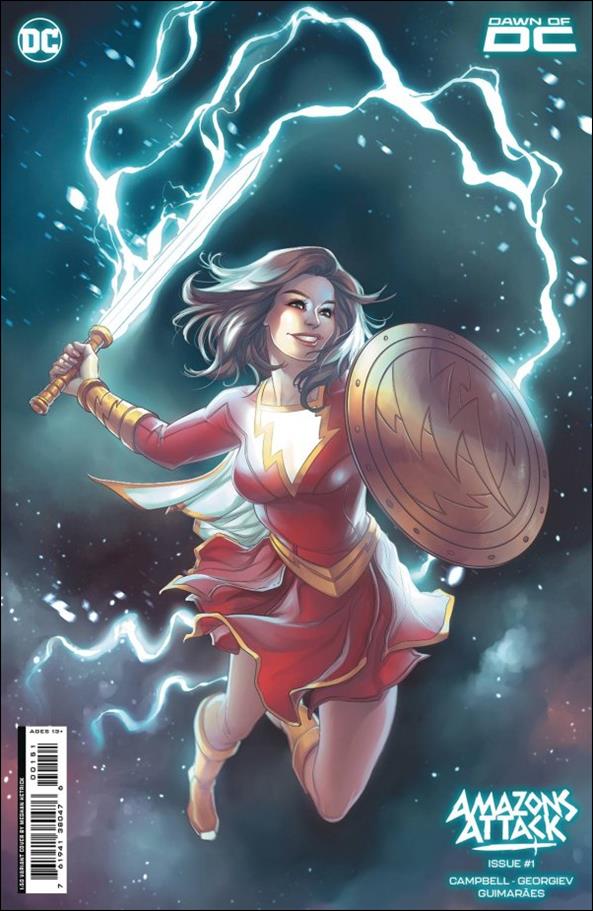 Amazons Attack (2023) issue 1-E Meghan Hetrick 1:50 Cardstock Cover