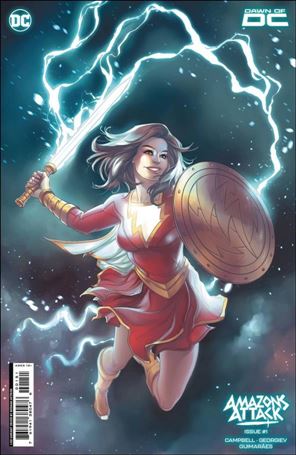 Amazons Attack (2023) issue 1-E Meghan Hetrick 1:50 Cardstock Cover