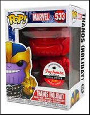 POP! Marvel figure 533-B Thanos (Holiday) Red Diamond 1/20