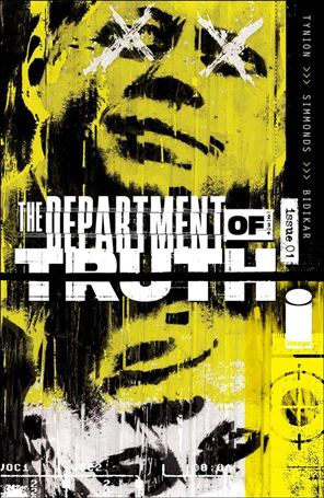 Department of Truth issue 1-N Martin Simmonds Cover (6th Printing) Misprint