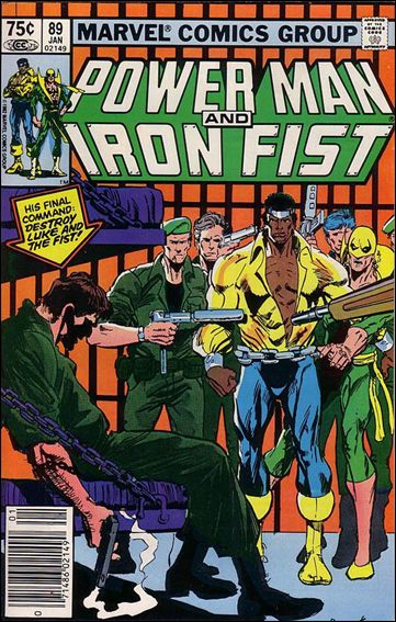 Power Man and Iron Fist (1978) issue 89-B Canadian Price Cover