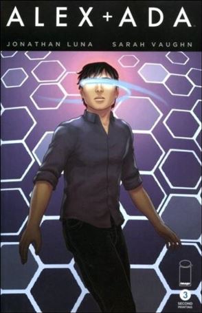 Alex + Ada issue 3-B 2nd Printing Cover
