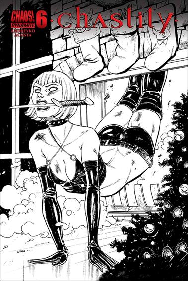 Chastity (2014) issue 6-D Tim Seeley 1:25 Black & White Cover