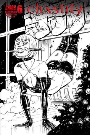 Chastity (2014) issue 6-D Tim Seeley 1:25 Black & White Cover