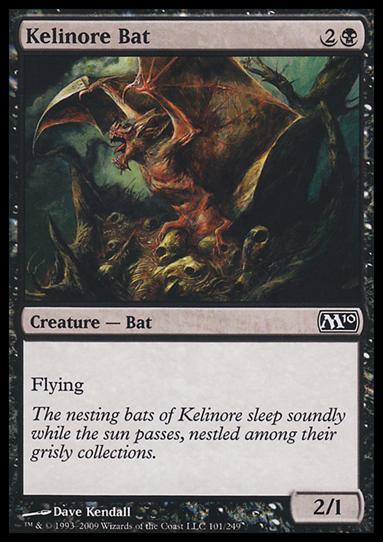 Magic the Gathering: 2010 Core Set (Base Set) card 101 Kelinore Bat