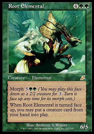 Magic the Gathering: Scourge (Base Set) card 127 Root Elemental