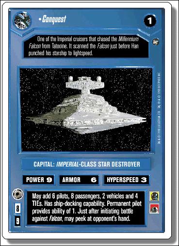Star Wars: A New Hope Revised (Base Set) card 70 Conquest