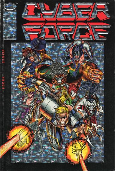 Cyberforce Trade Paperback issue 1 Tin Men of War - Embossed Silver Foil Cover 