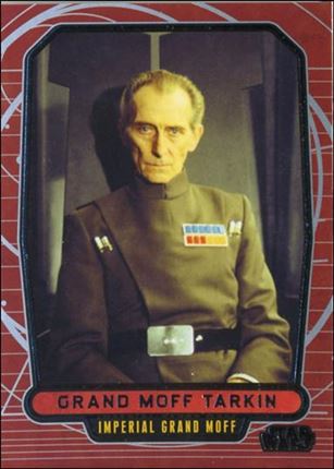 Star Wars Galactic Files (Base Set) card 100 Grand Moff Tarkin Imperial Grand Moff