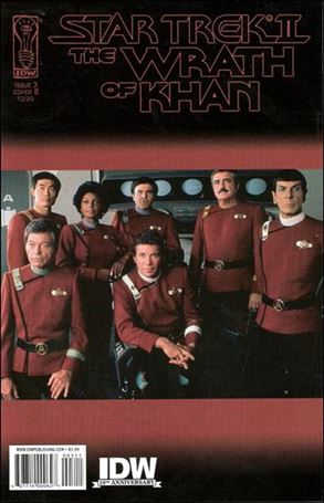 Star Trek: The Wrath of Khan issue 3-B Photo Cover