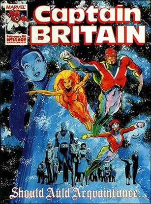 Captain Britain (UK) (1985) Cover Image 2