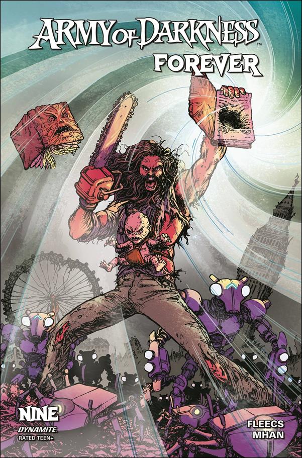 Army of Darkness Forever issue 9-D Chris Burnham Cover